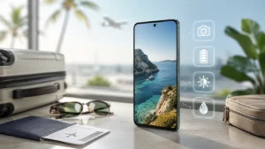 Telefon nyaraláshoz kamera akkumulátor kijelző és vízállóság szempontokkal