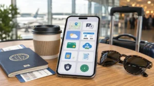 Telefonos appok nyaraláshoz térképpel fordítóval és utazási alkalmazásokkal