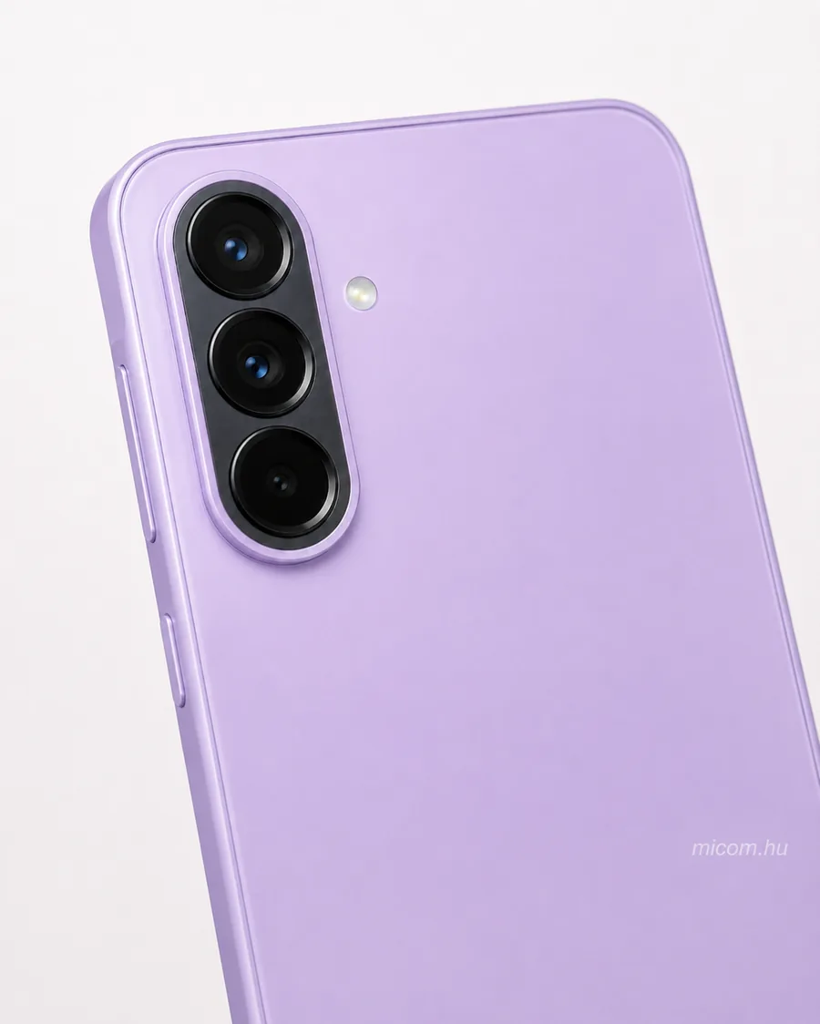 Samsung Galaxy A37 5G három hátlapi kamera közelről