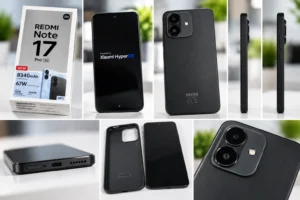 Redmi Note 17 Pro 5G – készülék, kamera és doboz